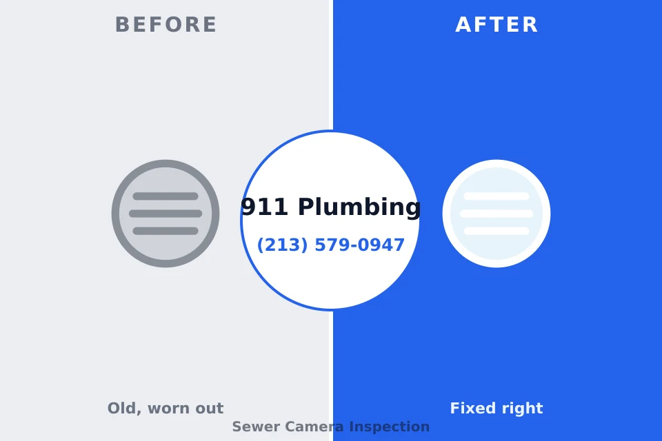 Before and after: plumbing company Minden, NE